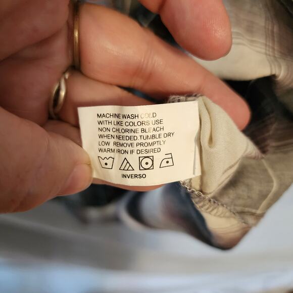 Canyon Guide Outfitters Men’s LT Plaid Pearl Snap Short Sleeve Western Cowboy - Picture 4 of 9